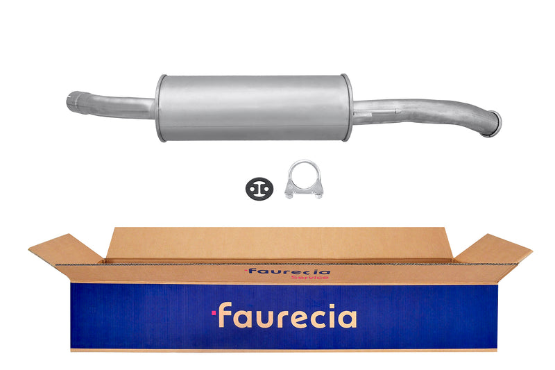 FAURECIA 8LD 366 027-701 Rear Muffler - Easy2Fit® Kit - fits CITROËN XSARA Break