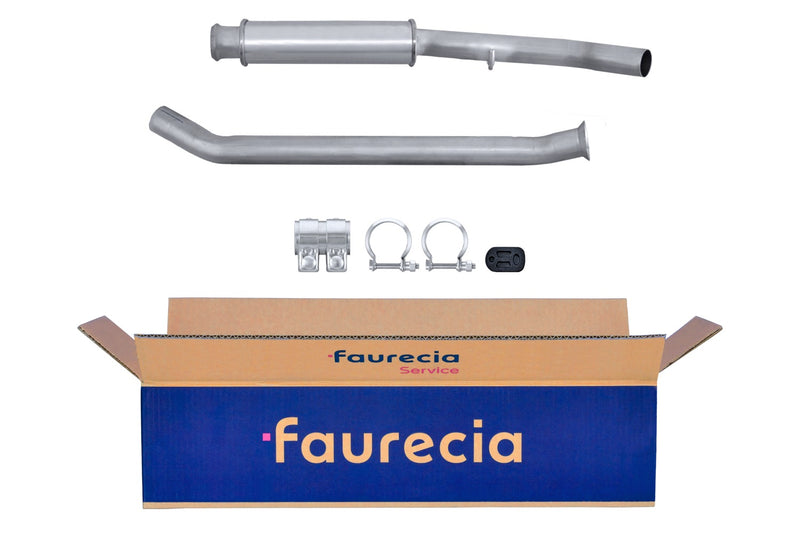 FAURECIA 8LC 366 023-831 Centre Muffler - Easy2Fit® Kit - fits LANCIA Y10