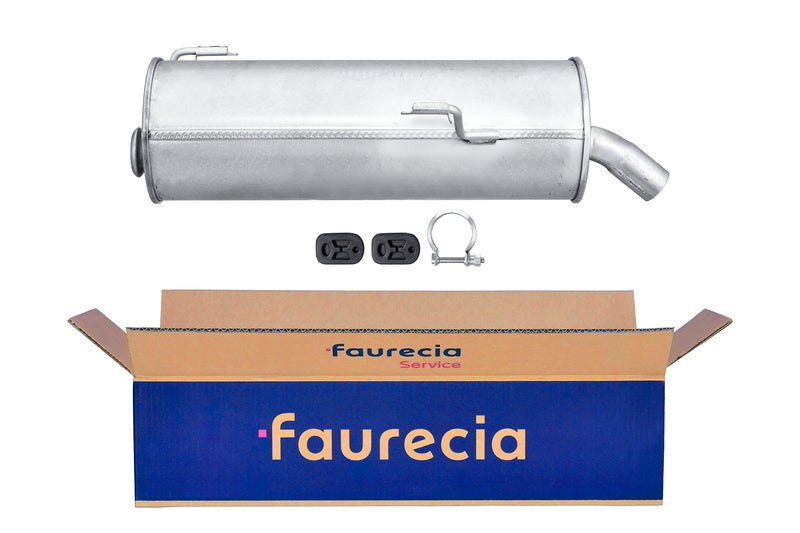 FAURECIA 8LD 366 032-331 Rear Muffler - Easy2Fit® Kit - fits PEUGEOT 307