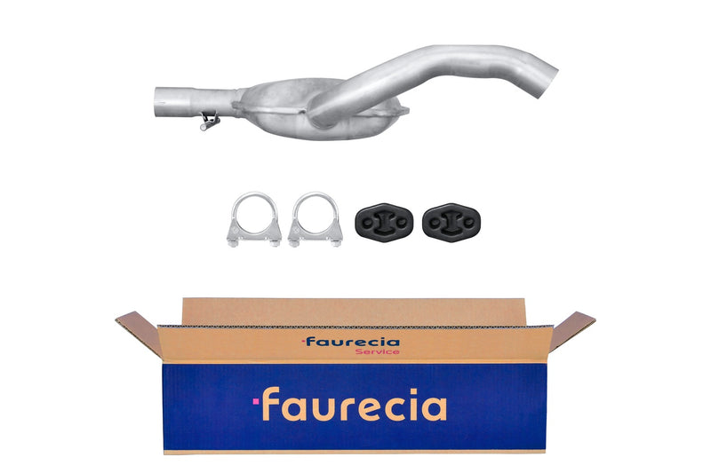 FAURECIA 8LD 366 027-721 Rear Muffler - Easy2Fit® Kit - fits CITROËN ZX