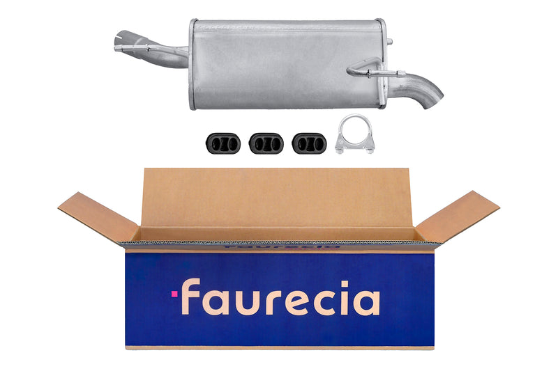 FAURECIA 8LD 366 031-521 Rear Muffler - Easy2Fit® Kit - fits OPEL VECTRA C GTS