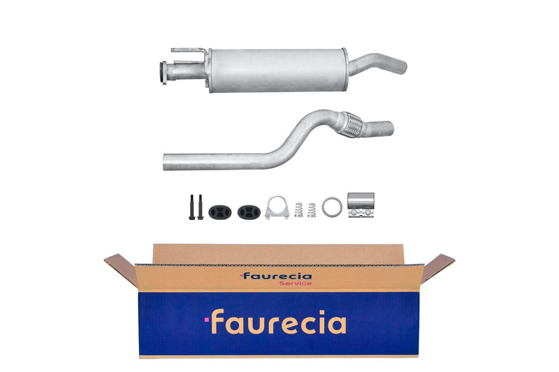 FAURECIA 8LC 366 025-541 Centre Muffler - Easy2Fit® Kit - fits RENAULT 11