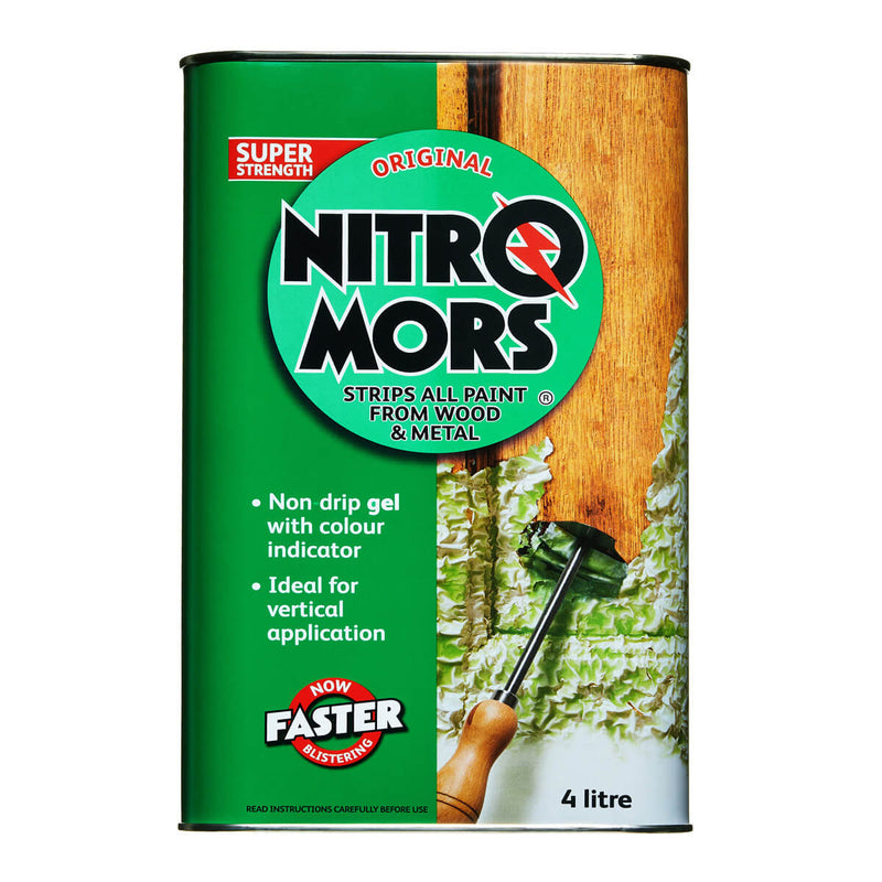 Nitromors Original All Purpose Paint & Varnish Remover 4L - TETNPV004