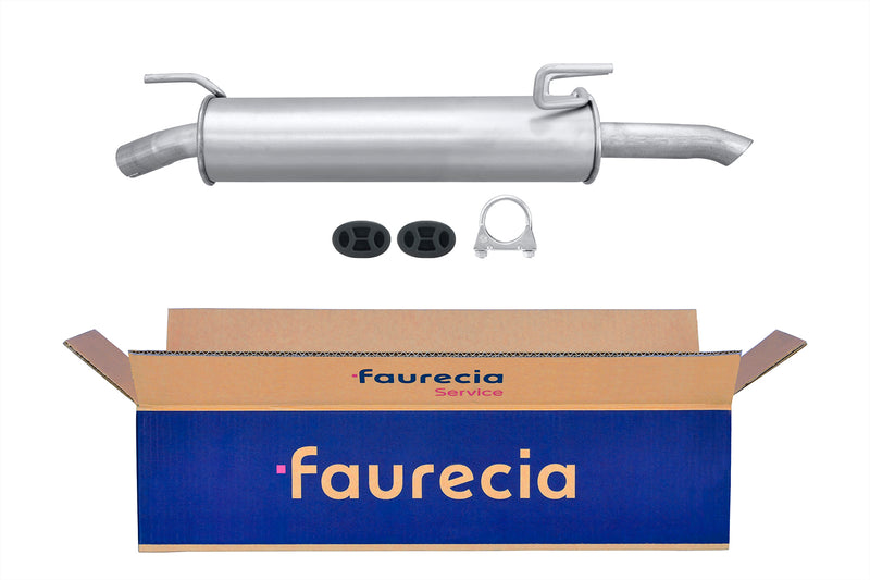 FAURECIA 8LD 366 032-741 Rear Muffler - Easy2Fit® Kit - fits PEUGEOT 207