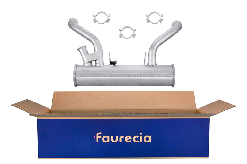 FAURECIA 8LB 366 020-331 Front Muffler - Easy2Fit® Kit - fits CITROËN C15