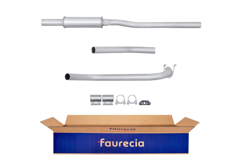 FAURECIA 8LD 366 027-011 Rear Muffler - Easy2Fit® Kit - fits BMW 3 (E36)