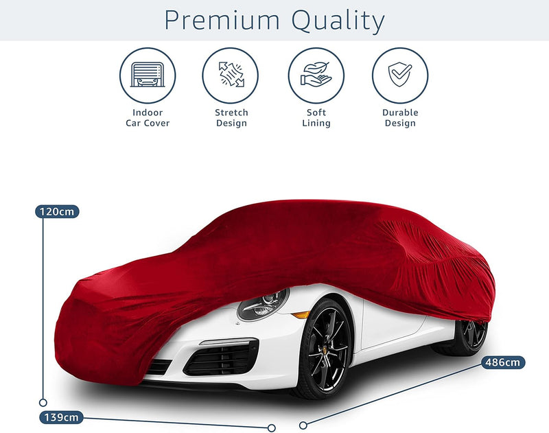 Indoor Car Cover L (Red)