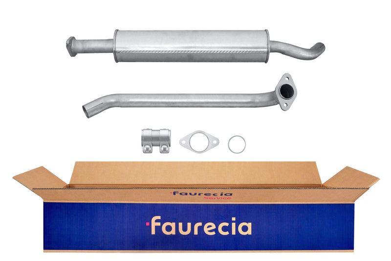 FAURECIA 8LB 366 022-821 Front Muffler - Easy2Fit® Kit - fits TOYOTA YARIS