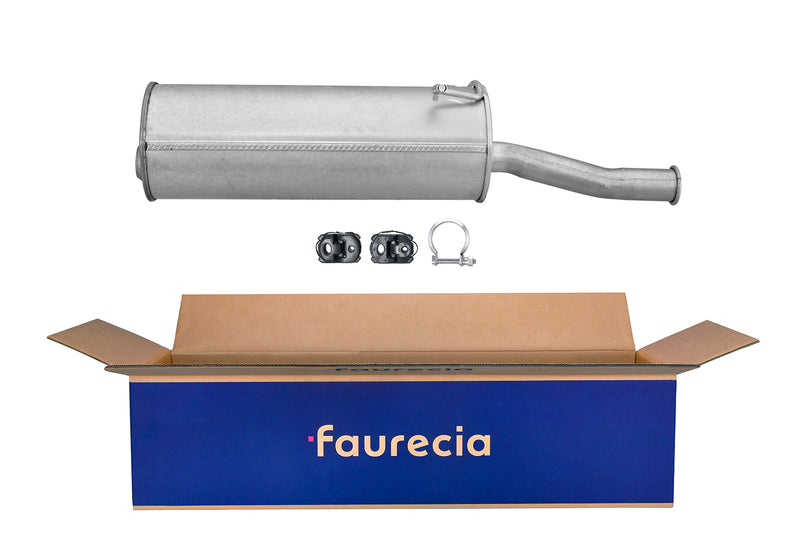 FAURECIA 8LD 366 028-961 Rear Muffler - Easy2Fit® Kit - fits FIAT PUNTO