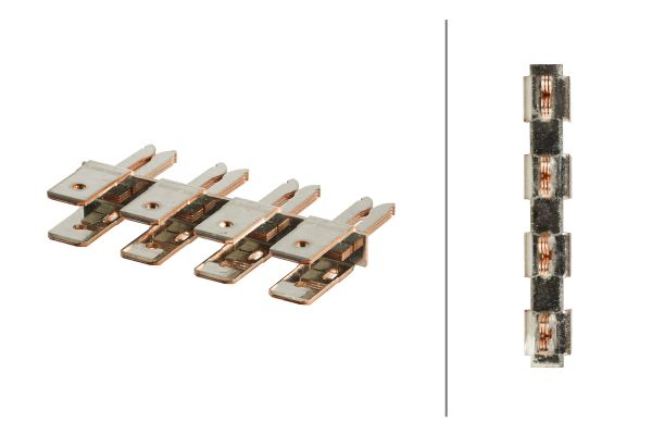 HELLA 9MK 741 492-062 Busbar - Number of connectors: 6