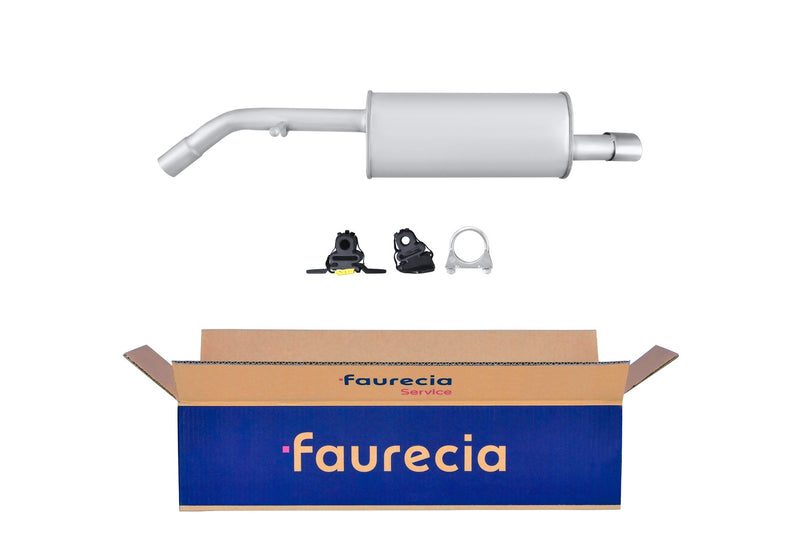 FAURECIA 8LD 366 032-891 Rear Muffler - Easy2Fit® Kit - fits PEUGEOT 307 CC