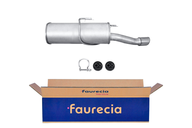 FAURECIA 8LD 366 033-561 Rear Muffler - Easy2Fit® Kit - fits NISSAN PRIMERA Traveller