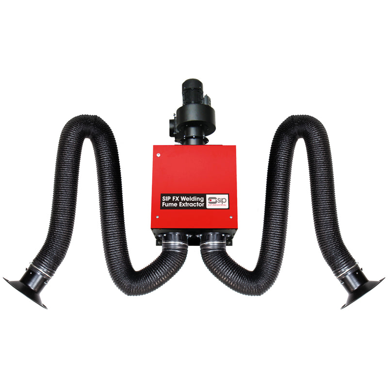 SIP FX-WM Professional Wall-Mounted Welding Fume Extractor (2x Arms)