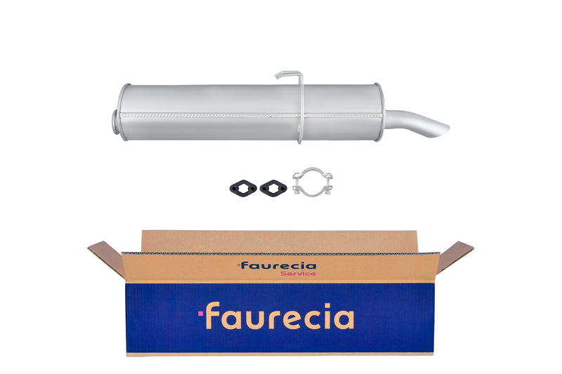 FAURECIA 8LD 366 032-051 Rear Muffler - Easy2Fit® Kit - fits PEUGEOT 308 SW I