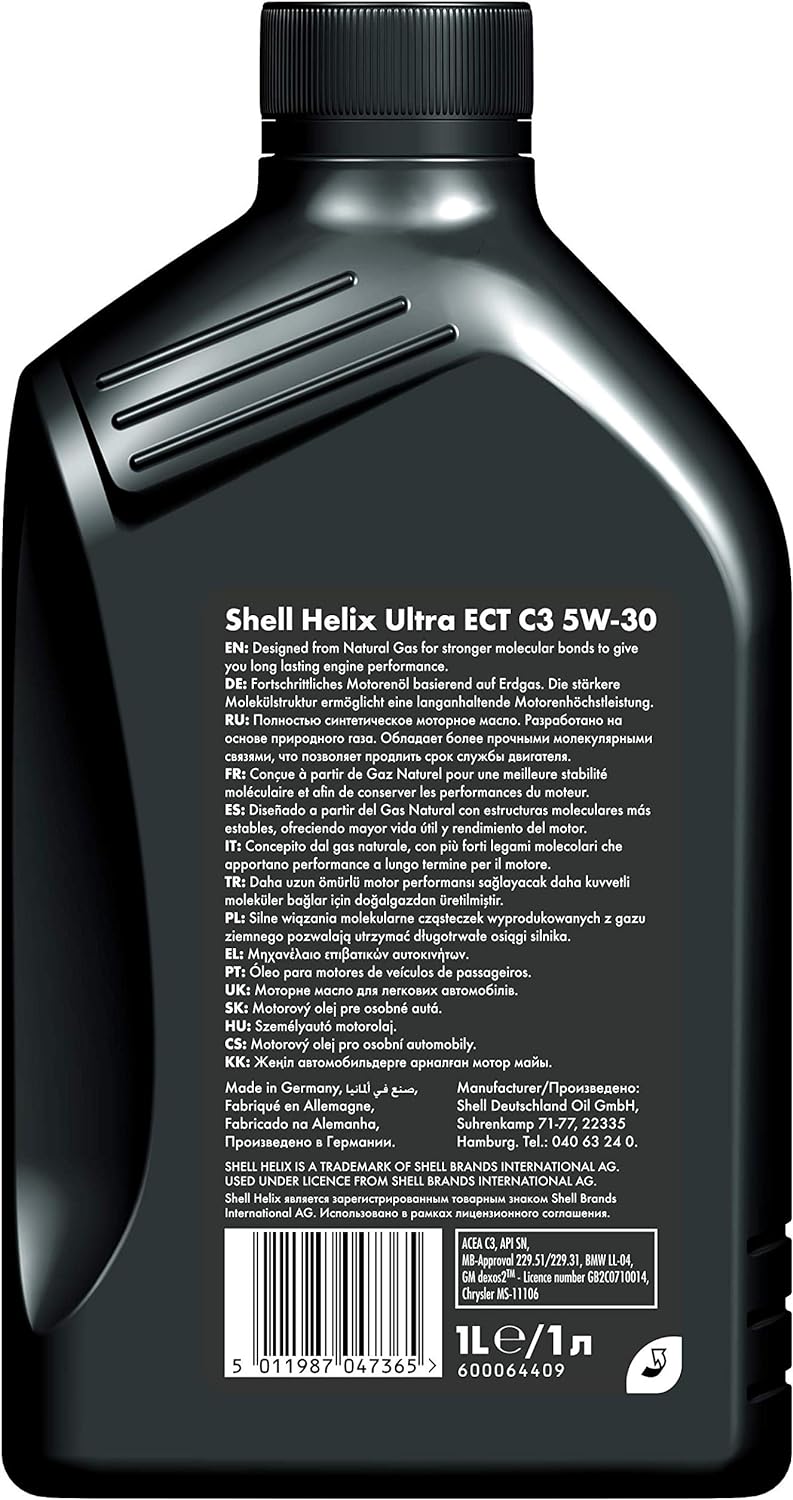 Shell Helix Ultra ECT C3 5W30 - 1L Engine Oil