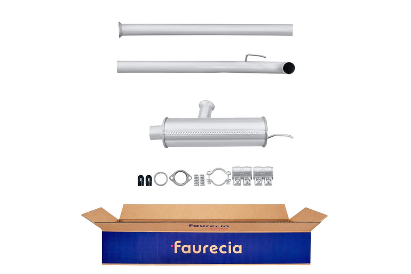 FAURECIA 8LB 366 022-771 Front Muffler - Easy2Fit® Kit - fits TOYOTA YARIS