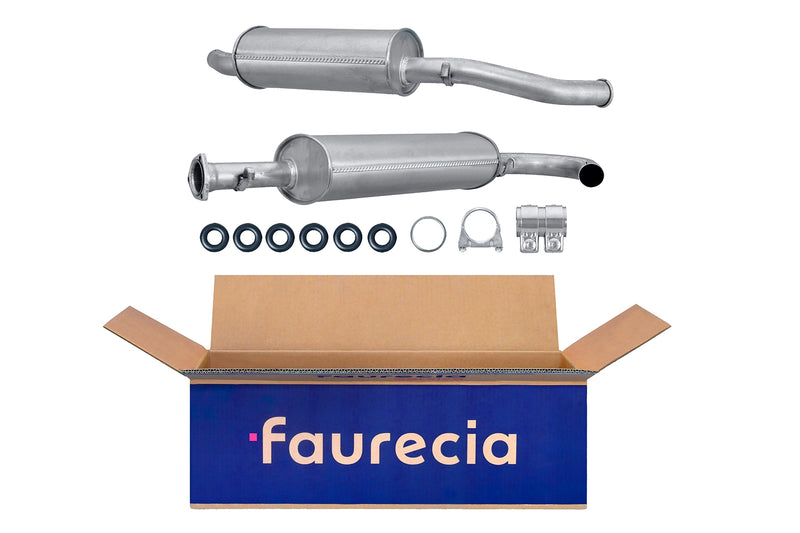 FAURECIA 8LD 366 027-371 Rear Muffler - Easy2Fit® Kit - fits CITROËN XSARA