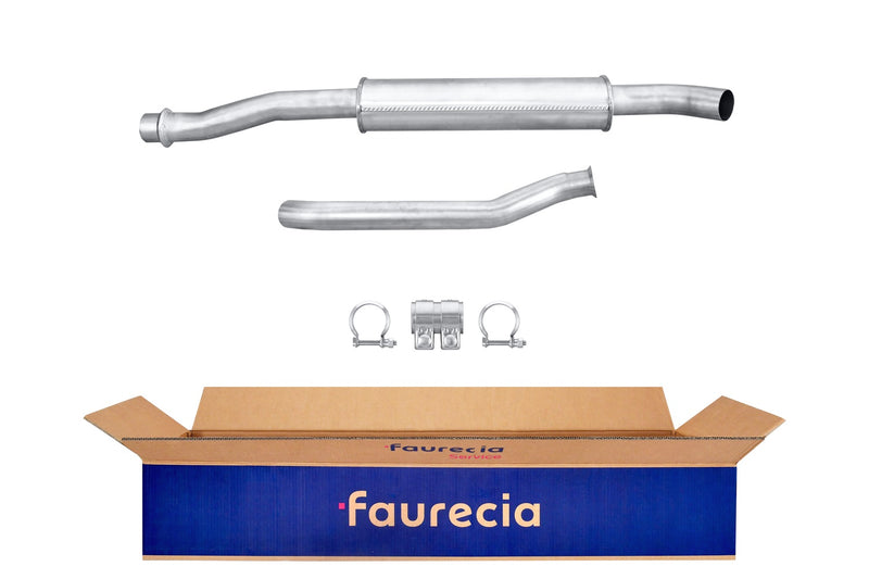 FAURECIA 8LD 366 026-921 Rear Muffler - Easy2Fit® Kit - fits BMW 3 Touring (E30)