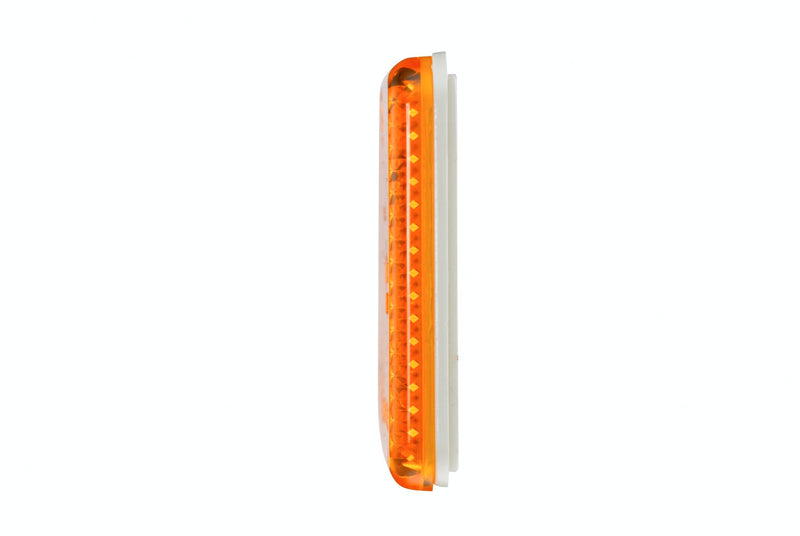 HELLA 8RA 004 412-001 Reflector - Lens Colour: Yellow - rectangular - Glued/mounting - Quantity 20