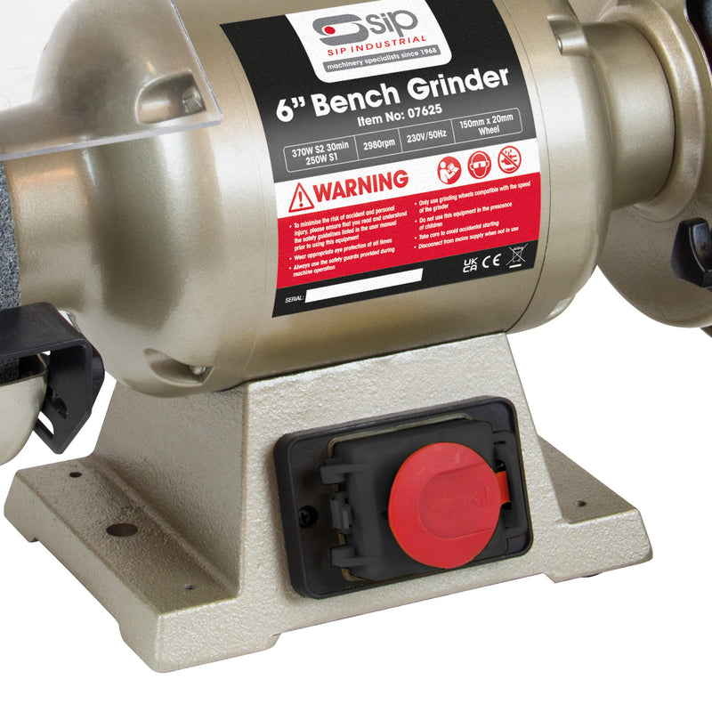 SIP 6" Professional Bench Grinder