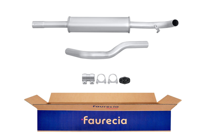 FAURECIA 8LD 366 028-561 Rear Muffler - Easy2Fit® Kit - fits FIAT RITMO