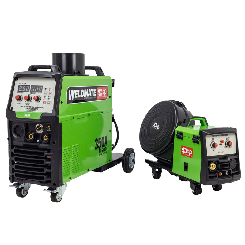 SIP WELDMATE® PRO 350A MIG/ARC/TIG Synergic Welder with Separate Wire Feed