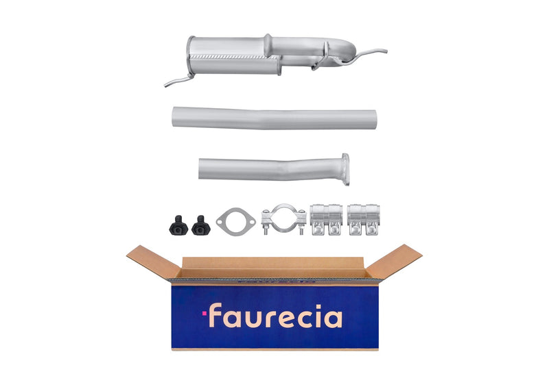 FAURECIA 8LC 366 025-731 Centre Muffler - Easy2Fit® Kit - fits RENAULT KANGOO