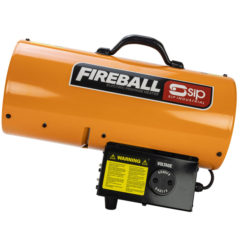 SIP FIREBALL DV85 110v/230v Dual Voltage Propane Space Heater