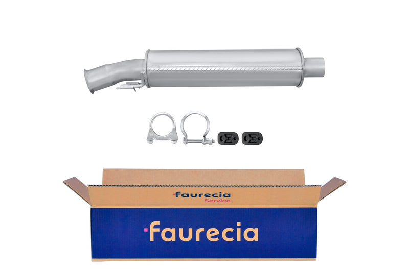 FAURECIA 8LC 366 025-791 Centre Muffler - Easy2Fit® Kit - fits RENAULT MEGANE I