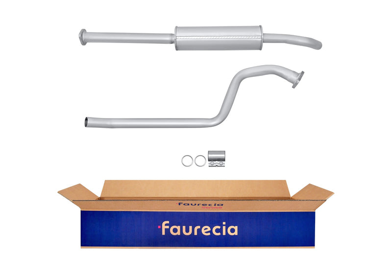 FAURECIA 8LC 366 025-941 Centre Muffler - Easy2Fit® Kit - fits SEAT TOLEDO I