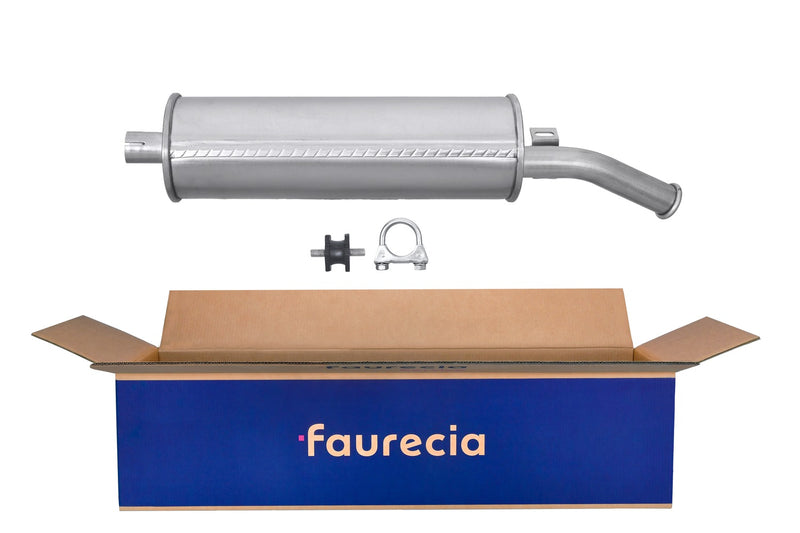 FAURECIA 8LD 366 034-121 Rear Muffler - Easy2Fit® Kit - fits RENAULT 25