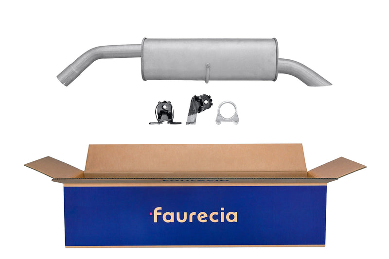 FAURECIA 8LD 366 033-381 Rear Muffler - Easy2Fit® Kit - fits MERCEDES-BENZ SPRINTER