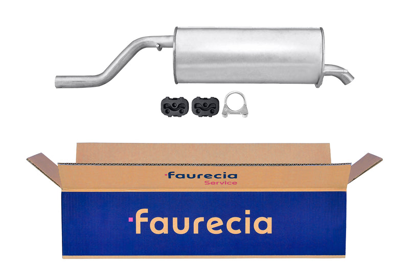 FAURECIA 8LD 366 031-091 Rear Muffler - Easy2Fit® Kit - fits OPEL ASTRA G