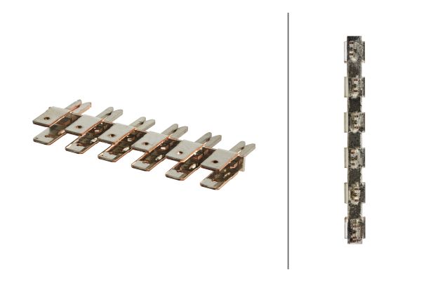 HELLA 9MK 741 492-072 Busbar - Number of connectors: 7