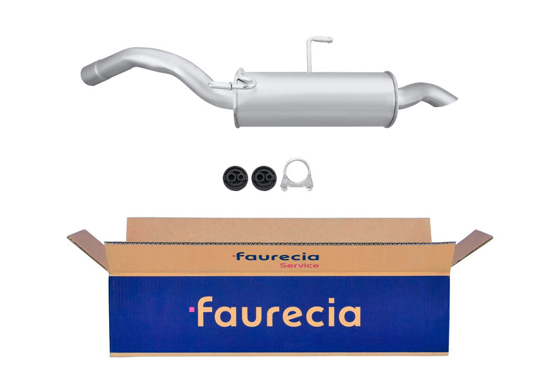 FAURECIA 8LD 366 029-751 Rear Muffler - Easy2Fit® Kit - fits FORD ESCORT VI Turnier