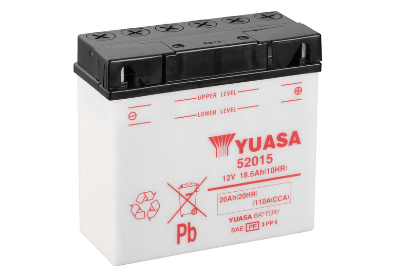 52015 (DC) 12V Yuasa Yumicron DIN Motorcycle Battery