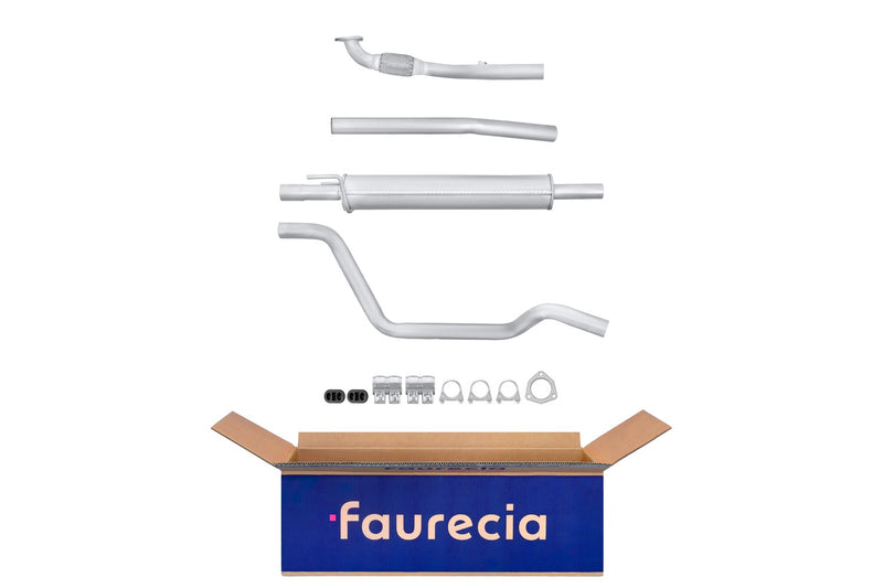 FAURECIA 8LC 366 025-051 Centre Muffler - Easy2Fit® Kit - fits PEUGEOT 406