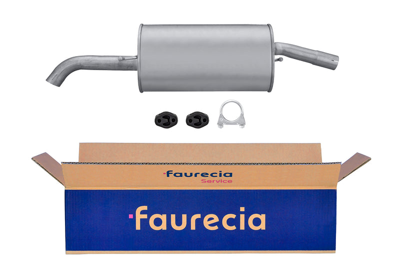 FAURECIA 8LD 366 030-881 Rear Muffler - Easy2Fit® Kit - fits VAUXHALL ZAFIRA (B)