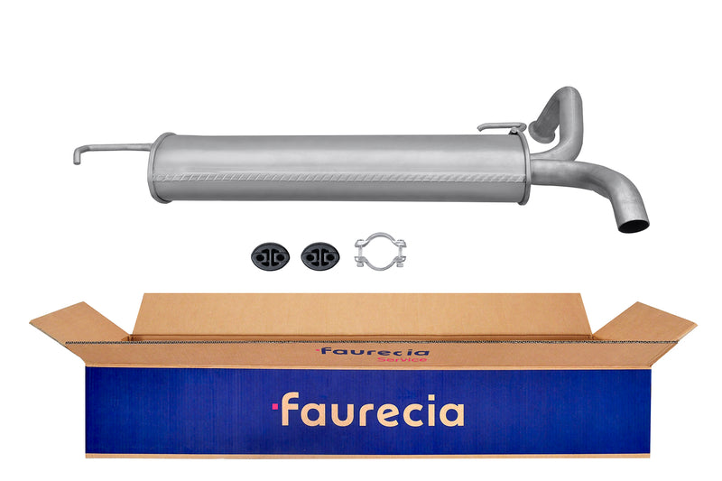 FAURECIA 8LD 366 030-821 Rear Muffler - Easy2Fit® Kit - fits OPEL ASTRA H