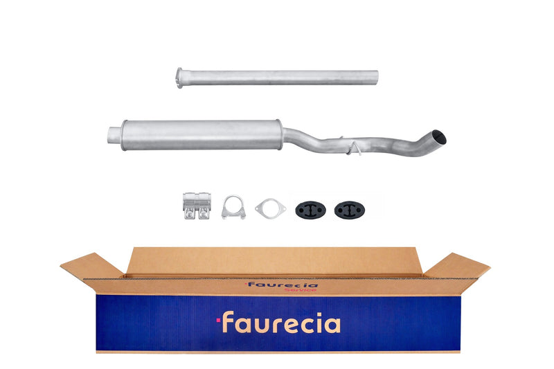 FAURECIA 8LD 366 026-391 Rear Muffler - Easy2Fit® Kit - fits ALFA ROMEO 155