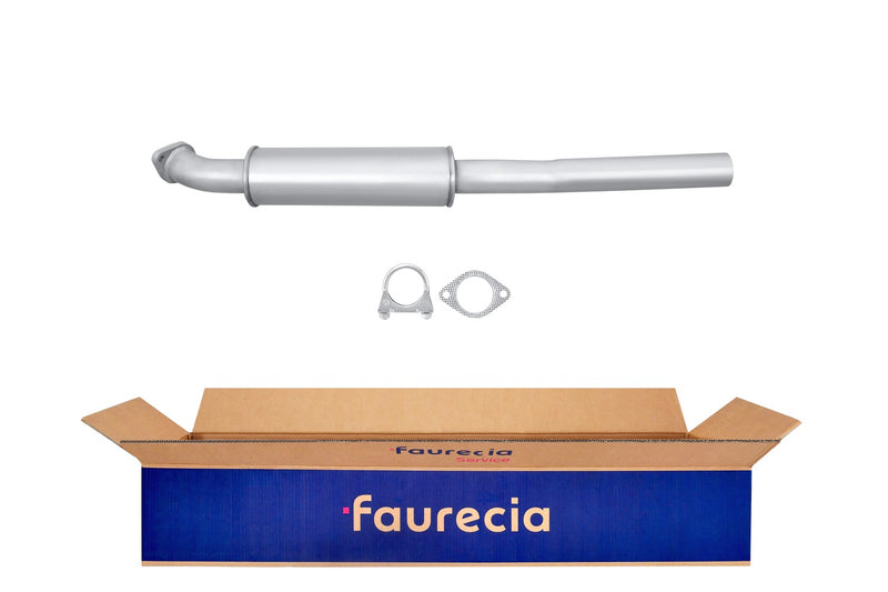 FAURECIA 8LC 366 025-891 Centre Muffler - Easy2Fit® Kit - fits SEAT IBIZA I