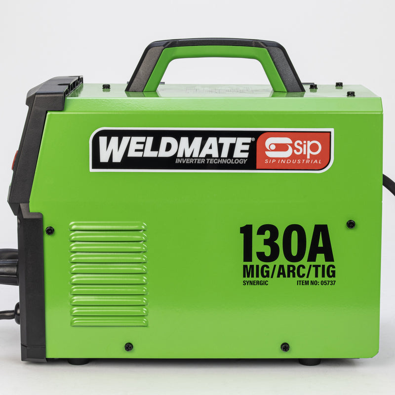 SIP WELDMATE® AUTOPLUS 130A MIG/ARC/TIG Synergic Welder with Cart Package