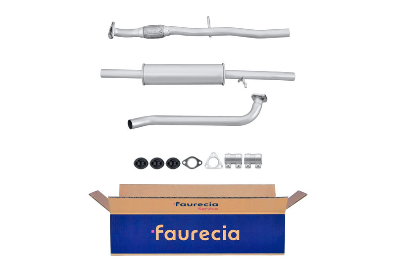 FAURECIA 8LB 366 020-131 Front Muffler - Easy2Fit® Kit - fits CITROËN XSARA PICASSO (N68)