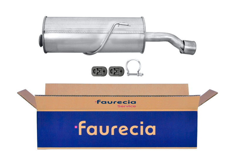 FAURECIA 8LD 366 033-551 Rear Muffler - Easy2Fit® Kit - fits NISSAN PRIMERA Traveller