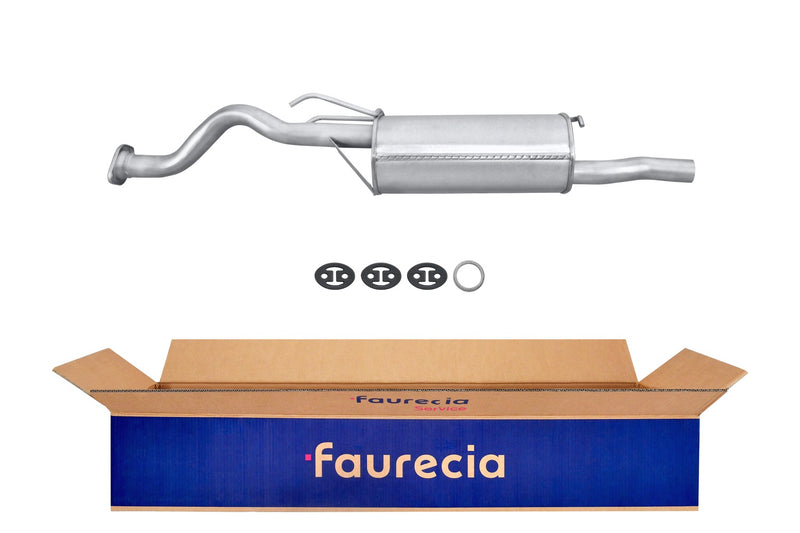 FAURECIA 8LD 366 030-851 Rear Muffler - Easy2Fit® Kit - fits OPEL ASTRA G