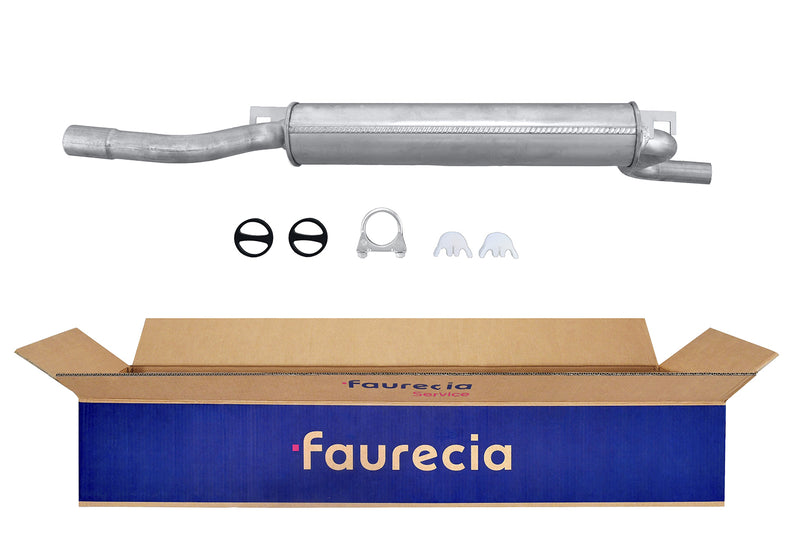 FAURECIA 8LD 366 027-041 Rear Muffler - Easy2Fit® Kit - fits BMW 3 Convertible (E46)