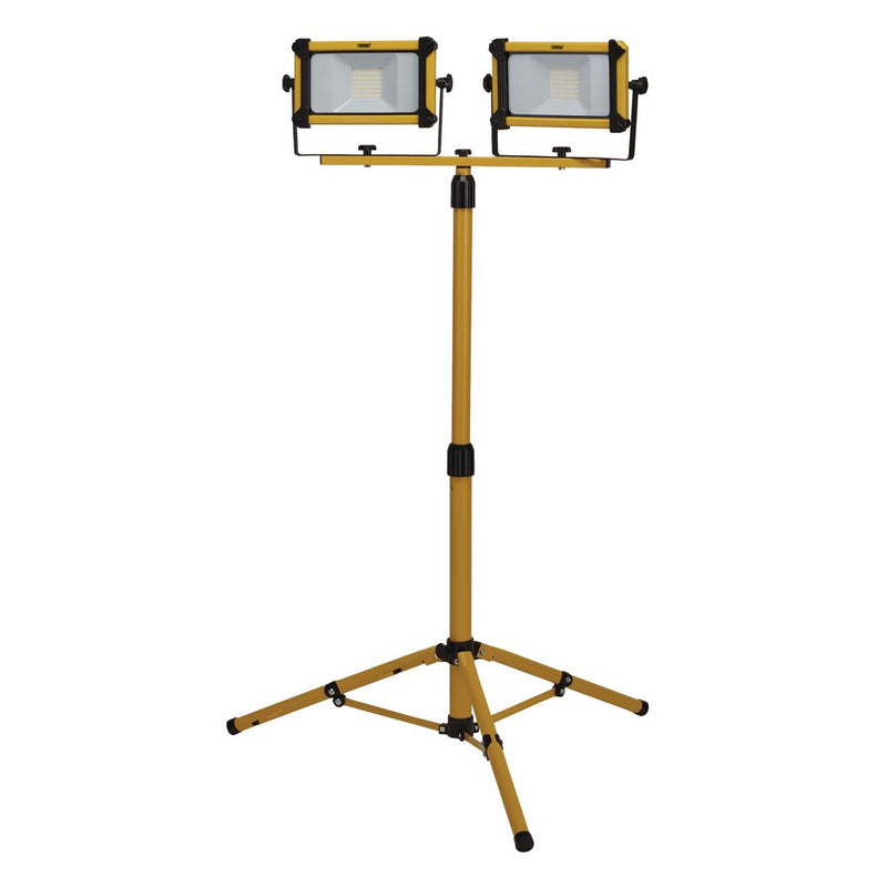 Draper 2X10W 2200Lm Tripod Sitelight - 3211