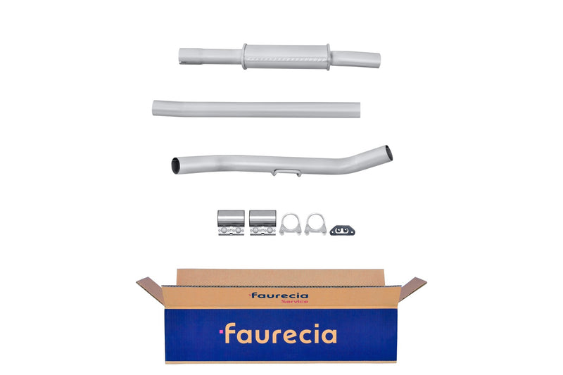 FAURECIA 8LB 366 021-201 Front Muffler - Easy2Fit® Kit - fits OPEL CORSA D