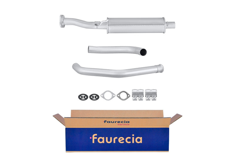 FAURECIA 8LC 366 023-271 Centre Muffler - Easy2Fit® Kit - fits CITROËN VISA