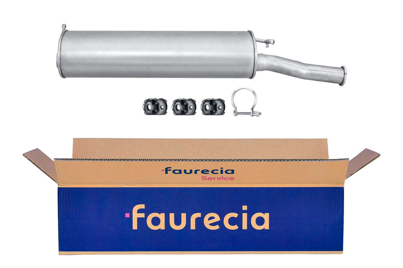 FAURECIA 8LD 366 027-401 Rear Muffler - Easy2Fit® Kit - fits CITROËN C2